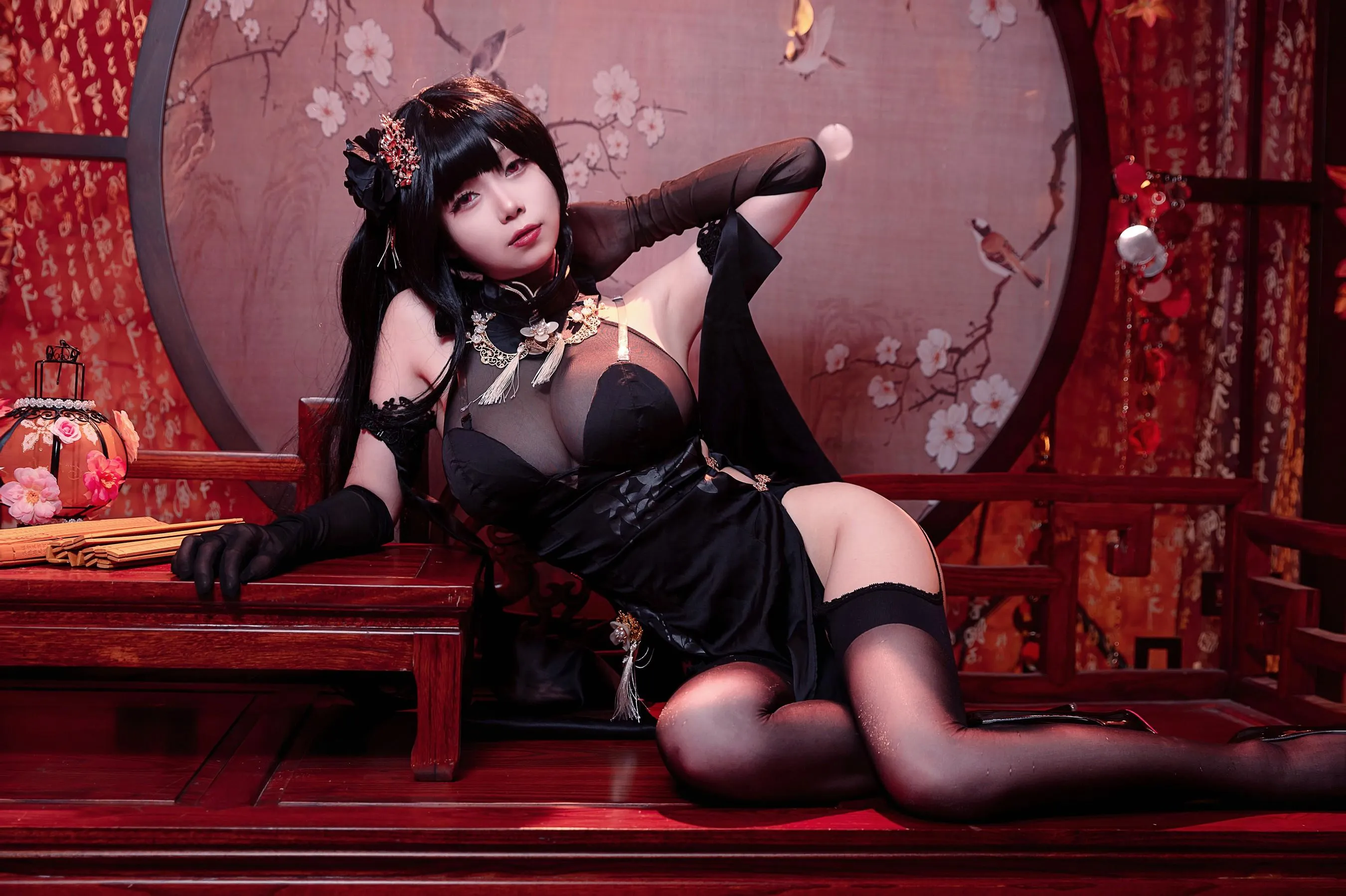 末夜787 – NO.08 镇海旗袍cos [16P]插图9